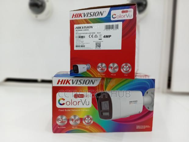 Hikvision 4mp Colorvu Ip Camera With Two Way Audio Siren