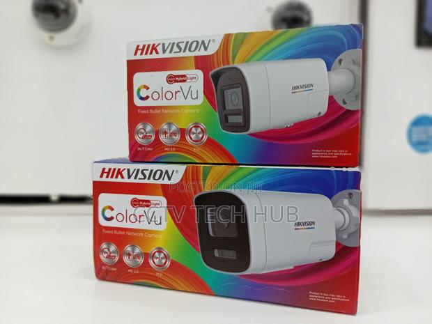 Hikvision 4mp Colorvu Ip Camera With Two Way Audio Siren photo 2