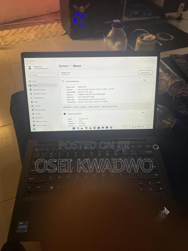 Laptop Lenovo L14 G1 8GB Intel Core i5 SSD 256GB · Photo 2