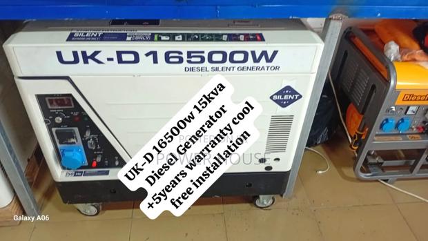 Character Creator Uk-D 15kva Diesel Generator Uk-D 16500watts Silent · Photo 2
