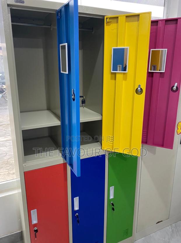 A Colorful Metal Cabinet photo 2