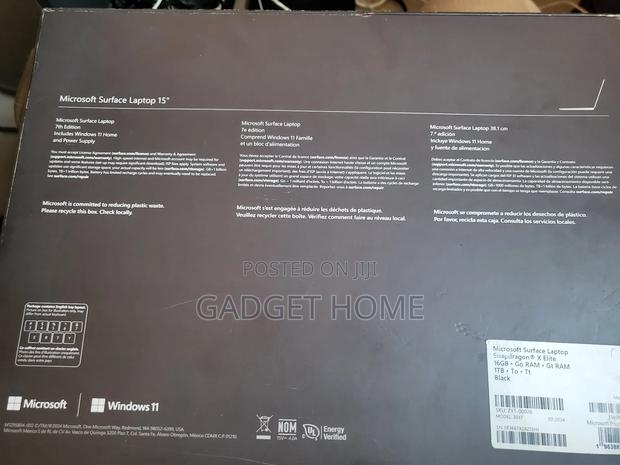 New Microsoft Surface Laptop 7 16GB Qualcomm Snapdragon X Elite SSD 1T photo 6