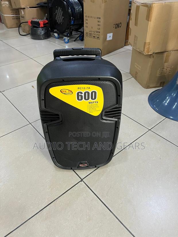 GLS 12 Inches Bluetooth Speaker With Two Microphone and a Stand · Photo 4