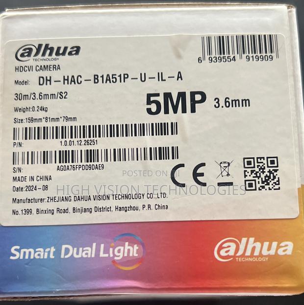 Dahua Smart Dual Light With Audio 5mp Outdoor photo 2