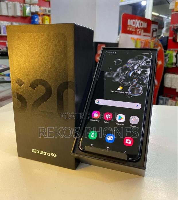 New Samsung Galaxy S20 Ultra 5G 256 GB Black photo 2