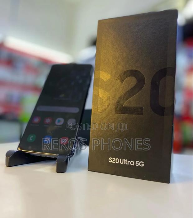 New Samsung Galaxy S20 Ultra 5G 256 GB Black photo 3