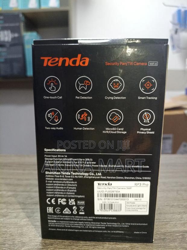 Tenda Security Pan/Tilt Camera photo 2