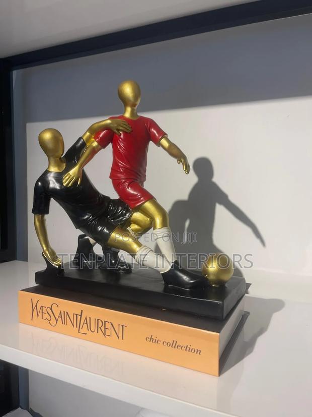Football Tackle Figurine