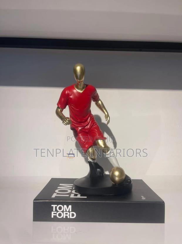 Football Drilling Figurine