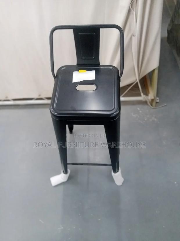 Black Metallic Bar Chair · Photo 3