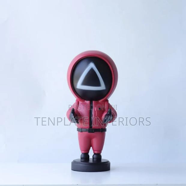 Squid Game Sculpture Red