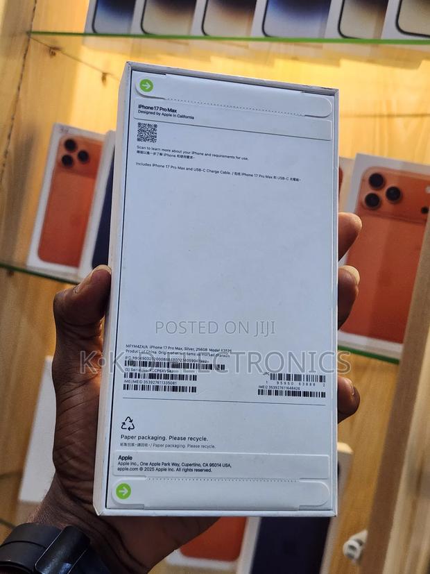 New Apple iPhone 17 Pro Max 256 GB Silver photo 4