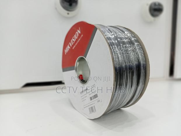 Hikvision 90m Mini Rg59 Coaxial Cable With Power Cable