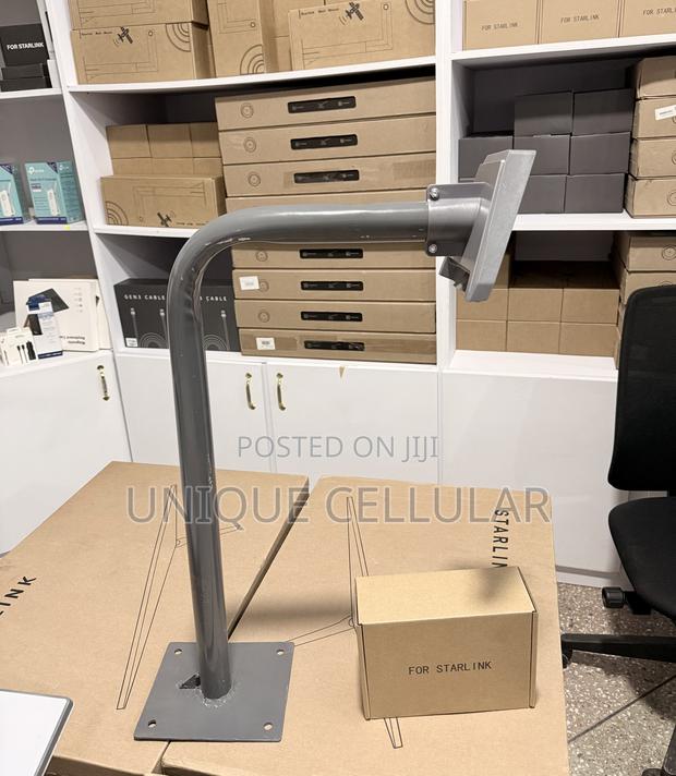 Starlink Gen3 Dish Mount + Wall Pole (Complete) photo 3