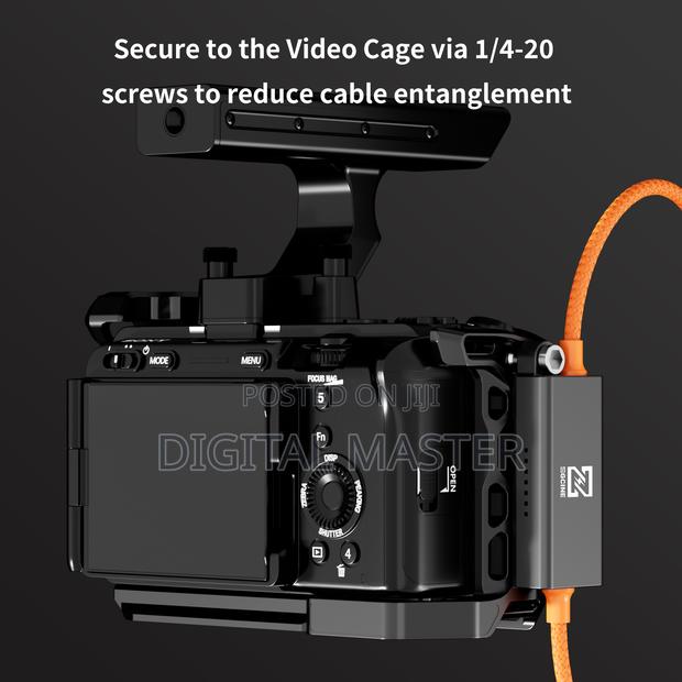 Zgcine D-tap To Usb-c Pd 2-way V-mount Charger Power Delivery Cable photo 10