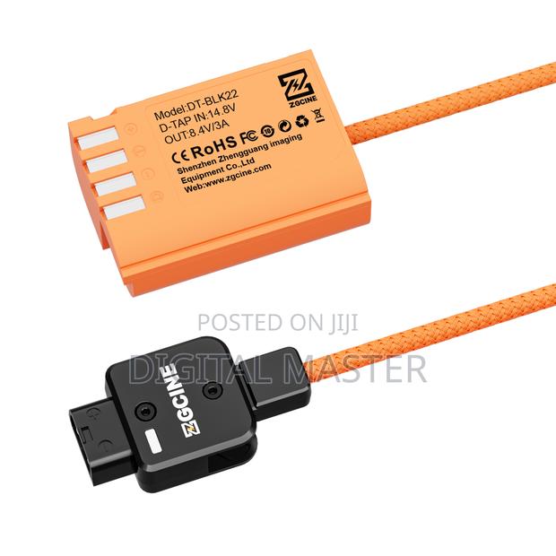 Zgcine D-tap To Blk22 For Panasonic Lumix Dummy Battery Cable photo 6