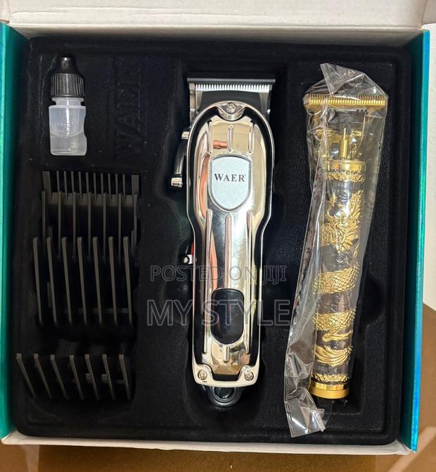 Waer Trimmer and Clipper 2 in 1 Cordless Wa-1941 photo 2