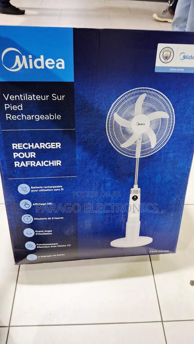 Midea-18′′-Rechargeable-Standing-Fan-Fs45-23mrd photo 4
