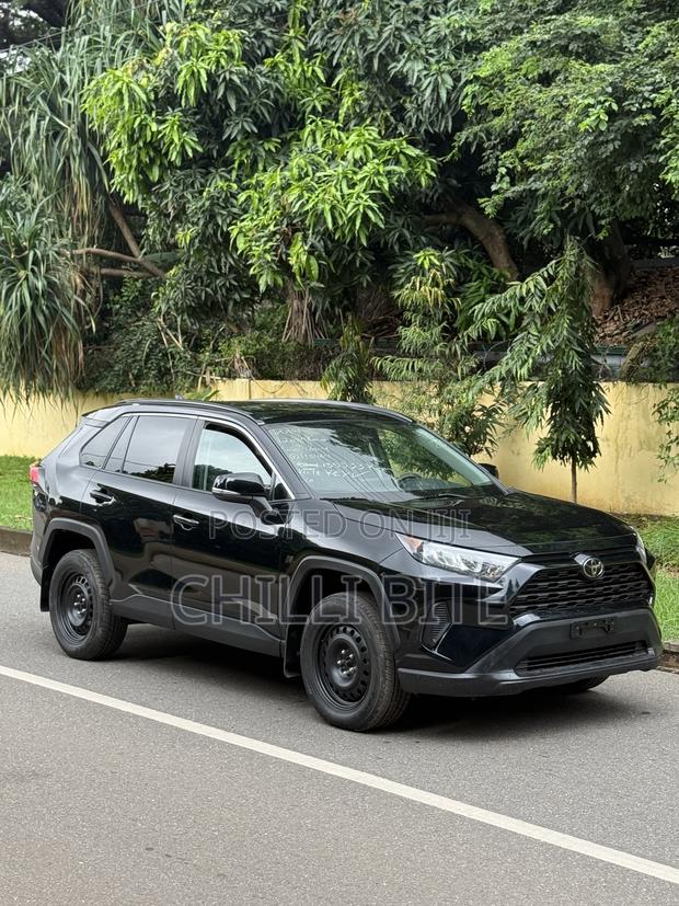 Toyota RAV4 LE AWD 2020 Black photo 4
