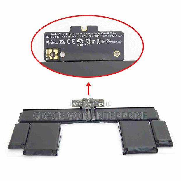 Original Macbook Pro A1437 Battery A1425 Macbook Pro 13 Inch Battery photo 2