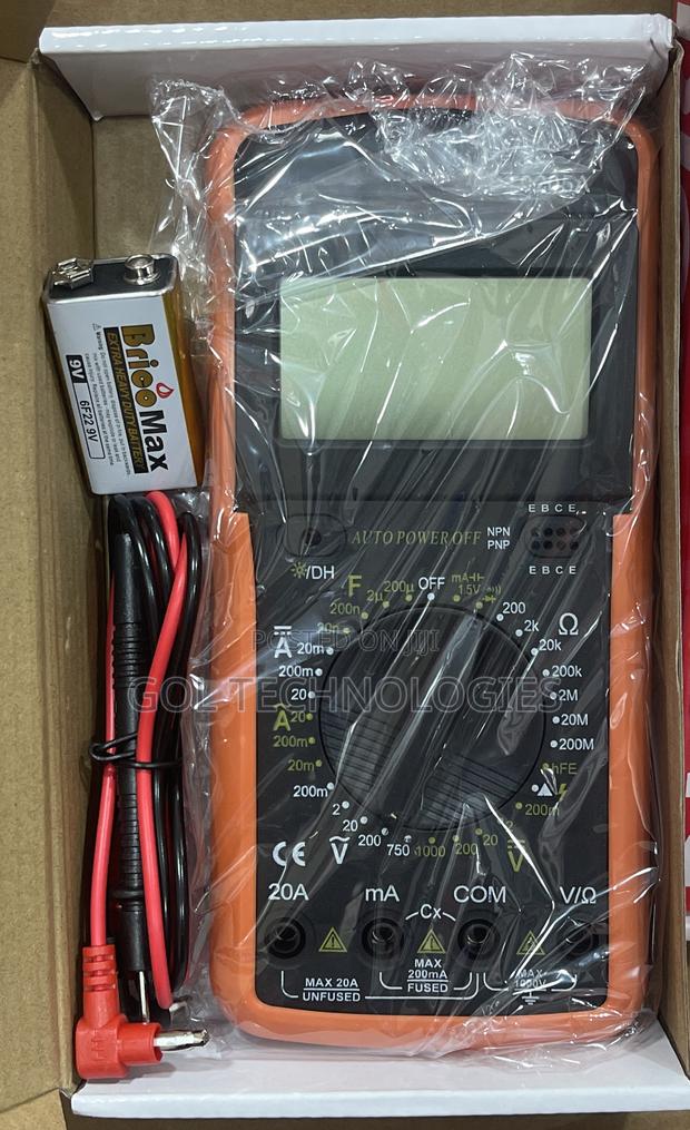 Digital Multimeter Dt9205a Voltage Meter With Battery · Photo 4