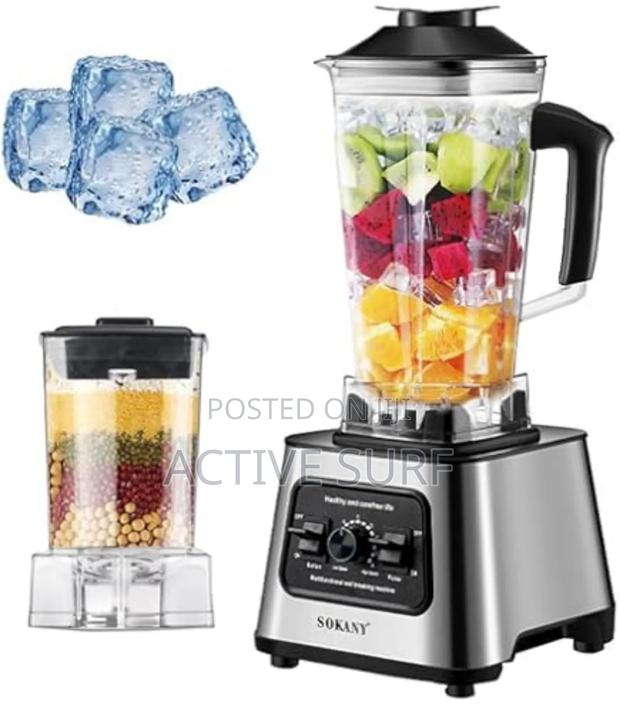 Sokany Sk-03043 (2 in 1) Countertop Blender and Grinder photo 2