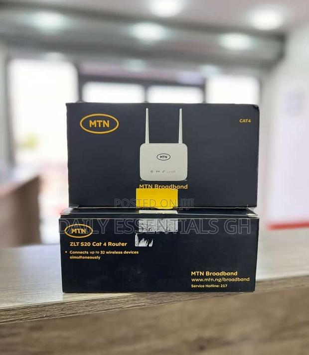 Unlocked MTN 4g Lte Router – Works With All MTN Sims