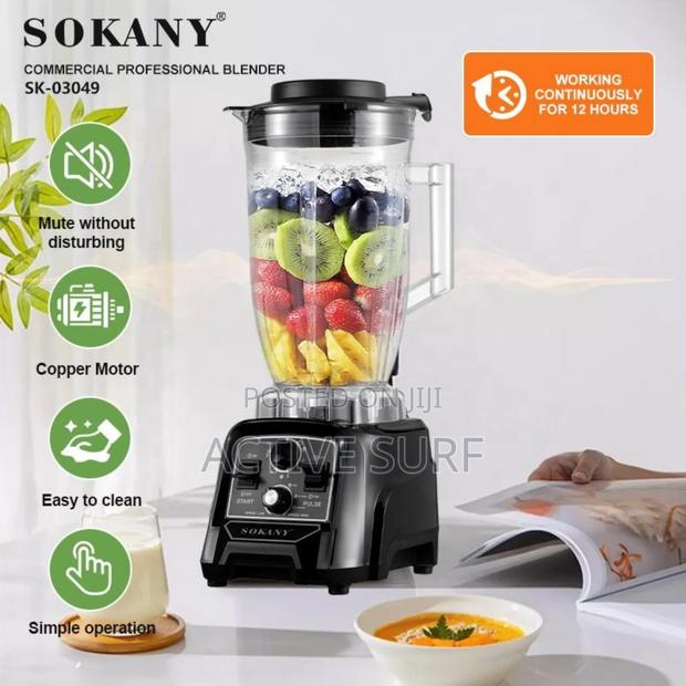 Sokany Sk-03049 Commercial Professional Blender photo 3