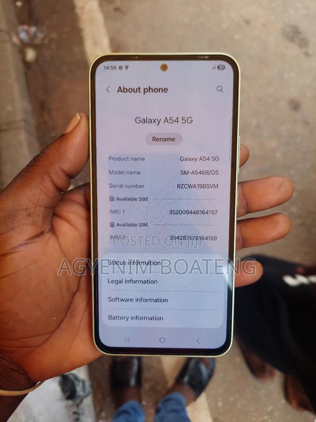 Samsung Galaxy A54 5G 256 GB Rose Gold · Photo 1