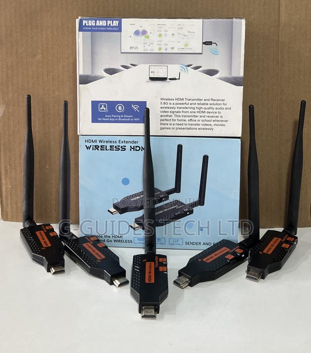 100m Hdmi Wireless Extender 1-Transmitter 4-Receiver (1-to-4)