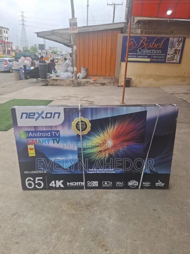 Nexon 65 Inches Smart Android Tv Uhd With Free Wall Mount for Sale · Photo 4
