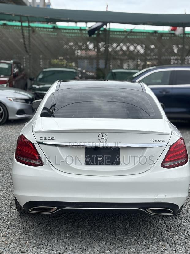Mercedes-Benz C300 Luxury 4Matic Sedan AWD (2.0L 4cyl 7A) 2016 White photo 8