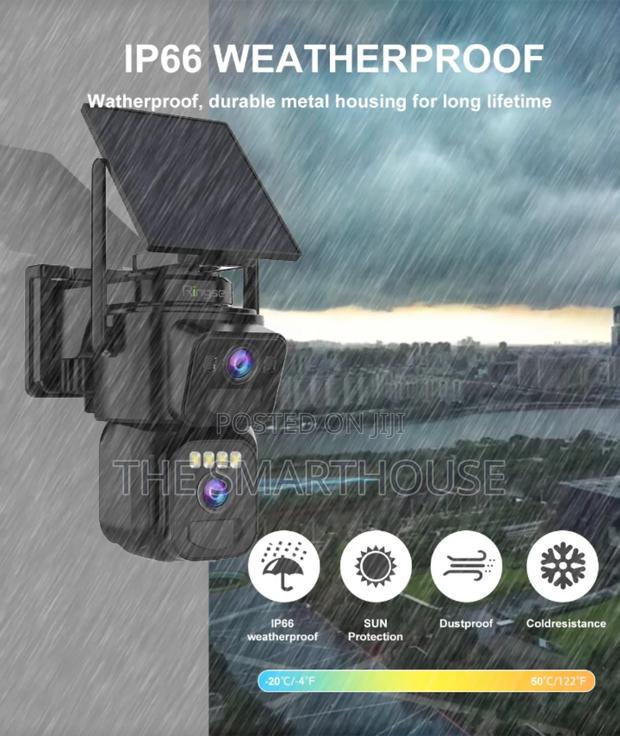 Smart Solar 4g Dual CCTV Camera (All Sim Card) photo 7
