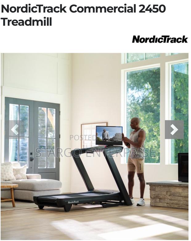 Nordic-Track 2450 Treadmill Commercial photo 2