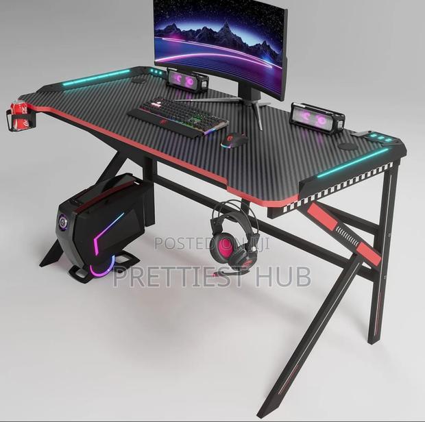 RGB Lighting Gaming Office Desk
