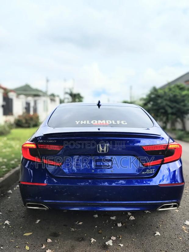 Honda Accord Sport (2.0L 4cyl Turbo 10A) 2019 Blue