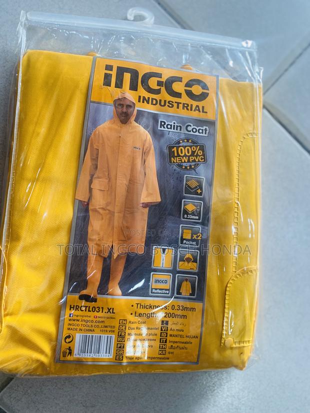100% PVC Water Proof Rain Coat · Photo 3