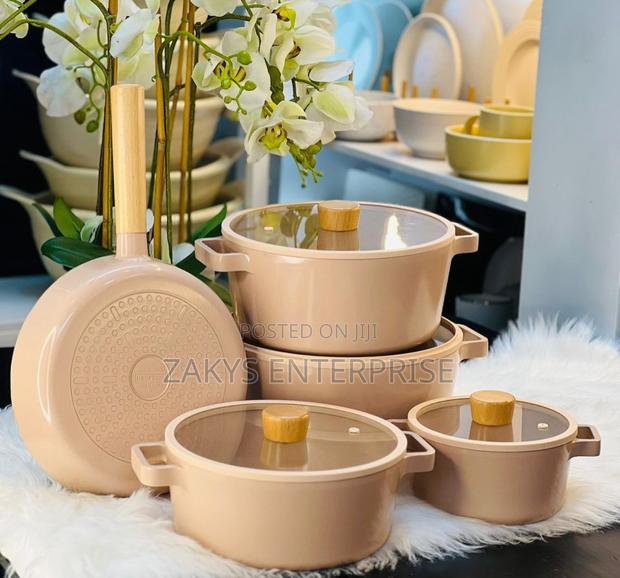 Luxury Ceramic Cookware 9pcs photo 2