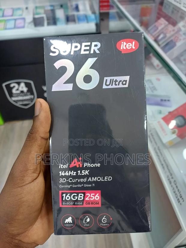 New Itel S26 Ultra 256 GB Black photo 2