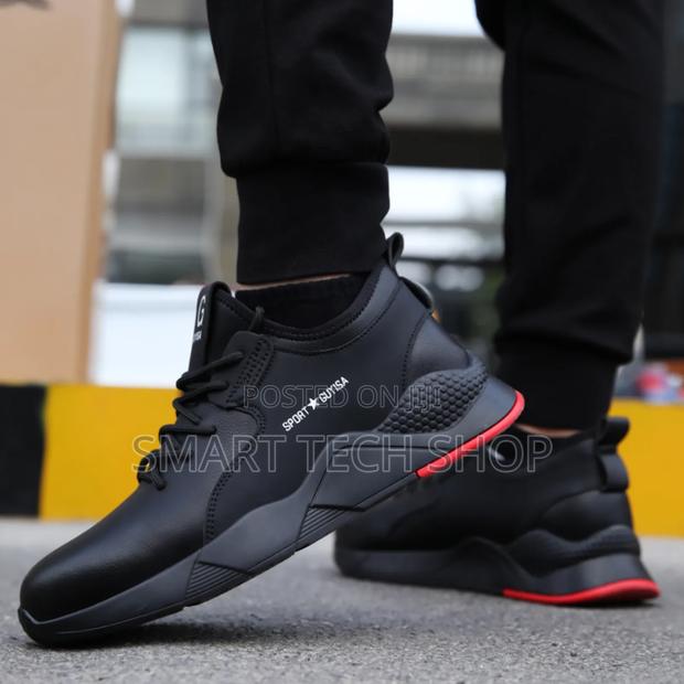 Men's Casual Lightweight Breathable With Anti Impact Steel Toe photo 2