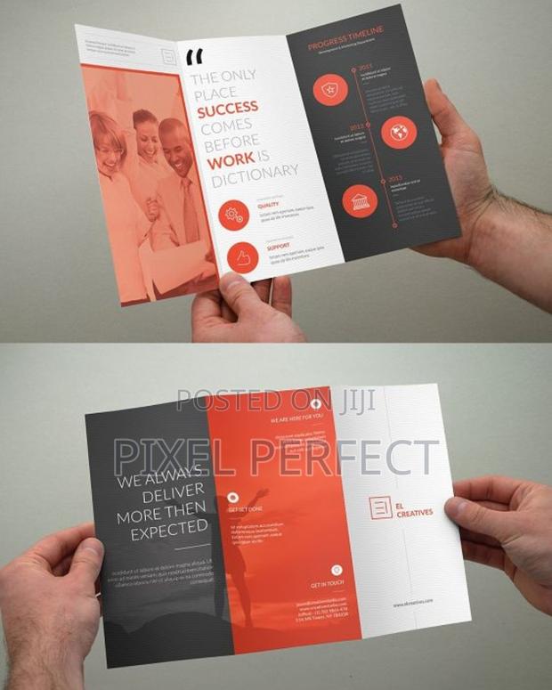 Flyer/ Brochure for Party, Funerals and All Programs