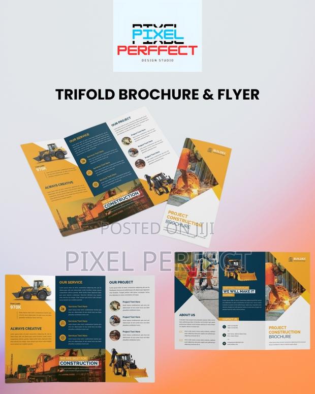 Flyer/ Brochure for Party, Funerals and All Programs