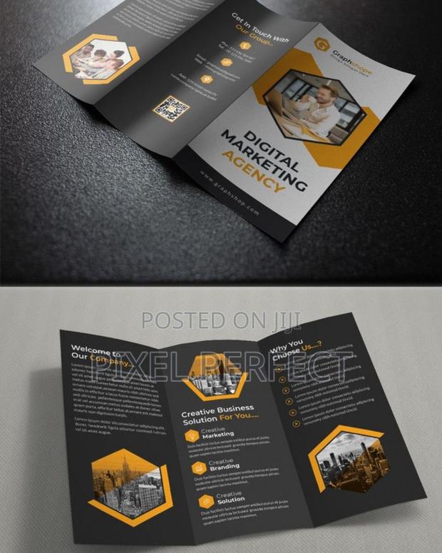 Flyer/ Brochure for Party, Funerals and All Programs