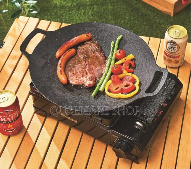 Grill Pan - 33cm BBQ Multi-Griddle Iron Plate · Photo 3