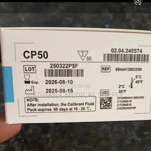 Edan Abg Cartridge/Calibrant Fluid Pack/ Level 2 Control photo 8