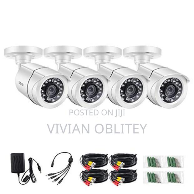 Cctv Camera 4 Set For Business And Home