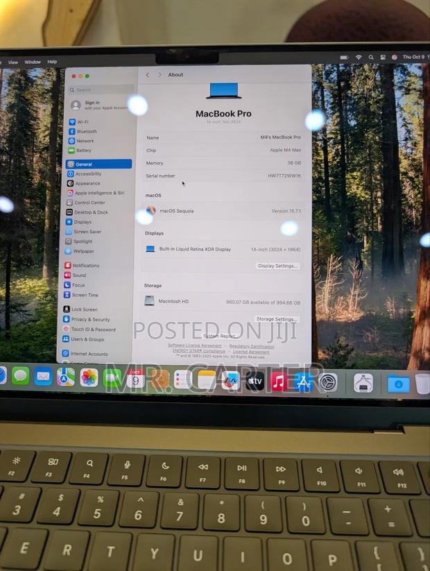 New Apple MacBook Pro 2024 M4 Max 14-Inch 36GB Apple M4 Max SSD 1T photo 5