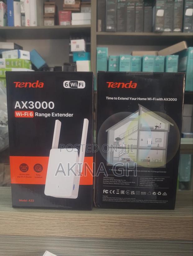 Tenda Ax3000 Wi-Fi 6 Range Extender A33 · Photo 3