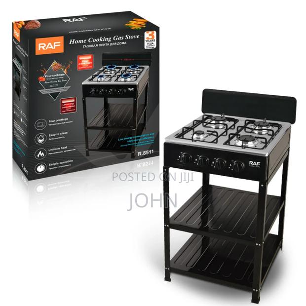 Raf Four Burner Gas Stove With Stand
