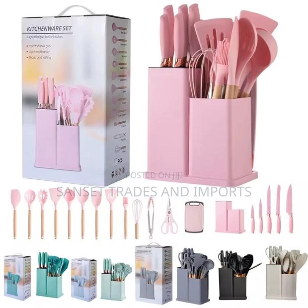 19 Pieces Silicon Kitchen Set · Photo 4